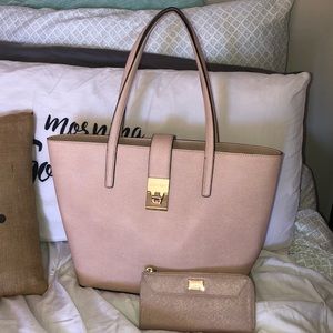 Calvin Klein Saffiano Leather purse & wallet